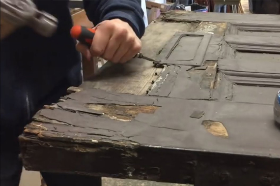 Brownsville-wooden-door-repair